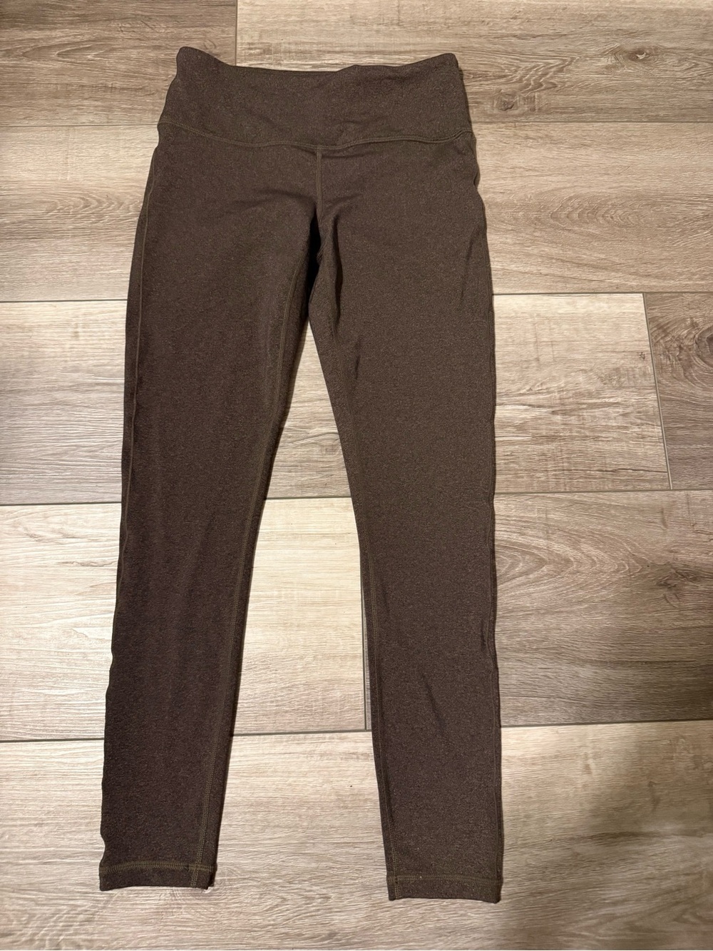 Women's High-Waist Olive Yoga Leggings